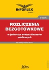 ebook Rozliczenia bezgotówkowe w jednostce sektora finansów publicznych - Renata Niemiec