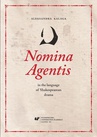 ebook Nomina Agentis in the language of Shakespearean drama - Aleksandra Kalaga