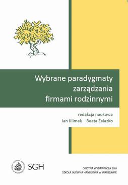 ebook Wybrane paradygmaty zarządzania firmami rodzinnymi