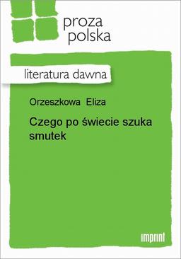 ebook Czego Po Świecie Szuka Smutek