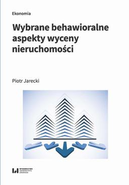 ebook Wybrane behawioralne aspekty wyceny nieruchomości