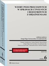 ebook Wzory pism procesowych w sprawach cywilnych i rejestrowych z objaśnieniami - Kinga Flaga-Gieruszyńska,Aleksandra Klich,Tomasz Aniukiewicz,Katarzyna Karwecka,Łukasz Bierski,Marcin Borek,Michał Wojdała,Ewa Jędrzejewska