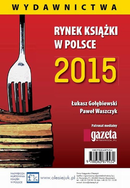 Okładka:Rynek ksiązki w Polsce 2015. Wydawnictwa 