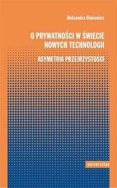 ebook O prywatności w świecie nowych technologii