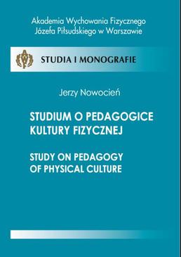 ebook Studium o pedagogice kultury fizycznej