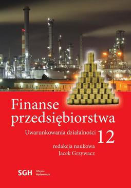 ebook FINANSE PRZEDSIĘBIORSTWA 12. Uwarunkowania działalności