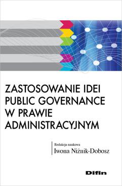 ebook Zastosowanie idei public governance w prawie administracyjnym