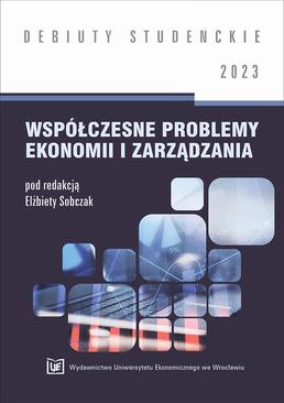 ebook Współczesne problemy ekonomii i zarządzania 2023 [DEBIUTY STUDENCKIE ]