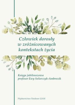 ebook Człowiek dorosły w zróżnicowanych kontekstach życia