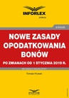 ebook Nowe zasady opodatkowania bonów po zmianach od 1 stycznia 2019 r. - Tomasz Krywan