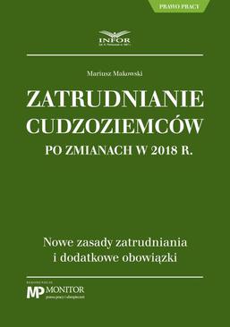 ebook Zatrudnianie cudzoziemców po zmianach w 2018 r.