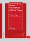 ebook Jawność rozprawy głównej a ochrona prawa do prywatności w procesie karnym - Radosław Koper