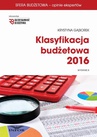 ebook Klasyfikacja budżetowa 2016. Wydanie III - Krystyna Gąsiorek