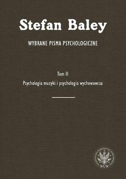 ebook Wybrane pisma psychologiczne. Tom 2