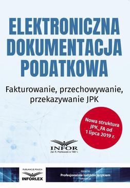 ebook Elektroniczna dokumentacja podatkowa