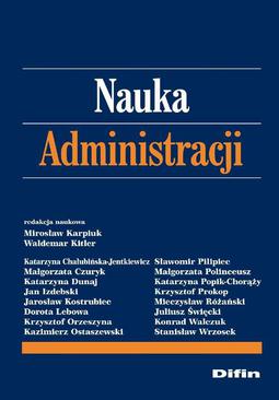 ebook Nauka administracji