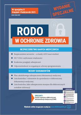 ebook RODO w Ochronie Zdrowia - Bezpieczeństwo danych medycznych