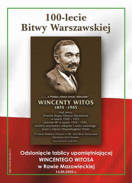 ebook 100-lat Bitwy Warszawskiej. Odsłonięcie tablicy Wincentego Witosa w Rawie Mazowieckiej