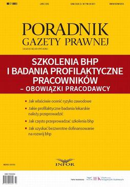 ebook Szkolenia BHP i badania profilaktyczne pracowników – obowiązki pracodawcy