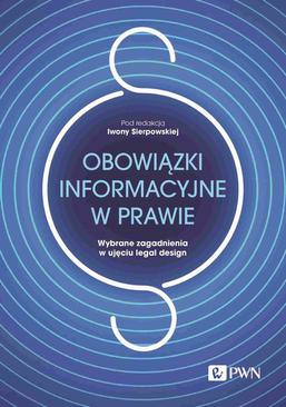 ebook Obowiązki informacyjne w prawie.