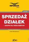 ebook Sprzedaż działek – skutki dla rozliczeń VAT - Łukasz Matusiakiewicz