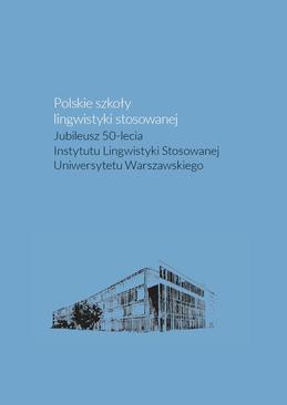 ebook Polskie szkoły lingwistyki stosowanej