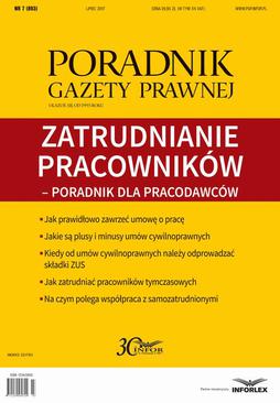 ebook Zatrudnianie pracowników – poradnik dla pracodawców (pgp 7/2017)