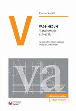 ebook Vade-mecum. Transliteracja autografu