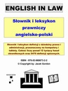 ebook English in Law - Jacek Gordon