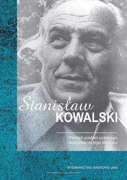 ebook Stanisław Kowalski. Pamięć postaci uczonego i kontynuacje jego dorobku