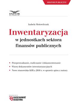 ebook Inwentaryzacja w jednostkach sektora finansów publicznych