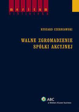 ebook Walne zgromadzenie spółki akcyjnej