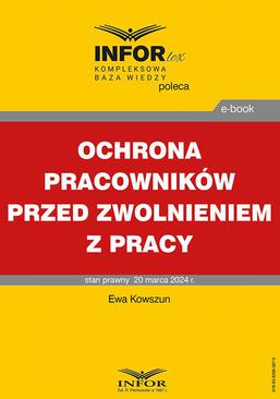 ebook Ochrona pracowników przed zwolnieniem z pracy