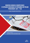 ebook Wniosek Komisji Europejskiej w sprawie wszczęcia w stosunku do Polski procedury art. 7 TUE - 