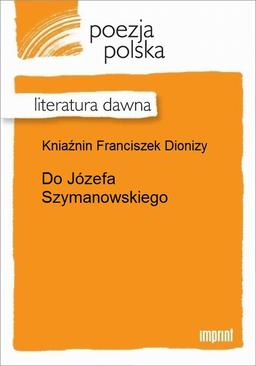 ebook Do Józefa Szymanowskiego