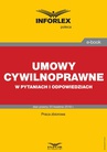 ebook Umowy cywilnoprawne w pytaniach i odpowiedziach - praca zbiorowa