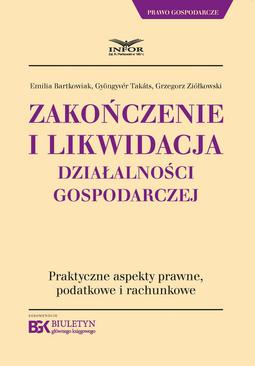 ebook Zakończenie i likwidacja działalności gospodarczej