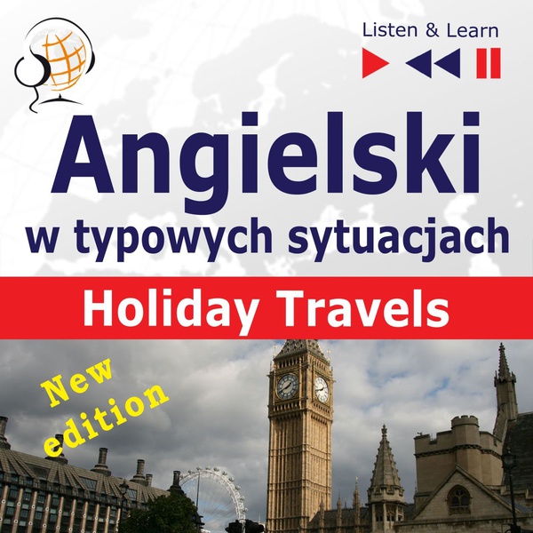 Okładka:Angielski w typowych sytuacjach: Holiday Travels - New Edition (15 tematów na poziomie B1 -B2) 