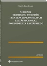 ebook Słownik terminów, zwrotów i sentencji prawniczych łacińskich oraz pochodzenia łacińskiego - Marek Kuryłowicz