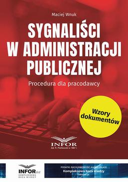 ebook Sygnaliści w administracji publicznej. Procedura dla pracodawcy