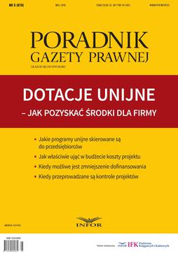 ebook Dotacje unijne - jak pozyskać środki dla firmy