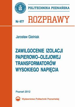 ebook Zawilgocenie izolacji papierowo-olejowej transformatorów wysokiego napięcia