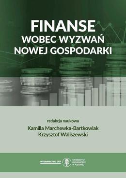 ebook Finanse wobec wyzwań Nowej Gospodarki