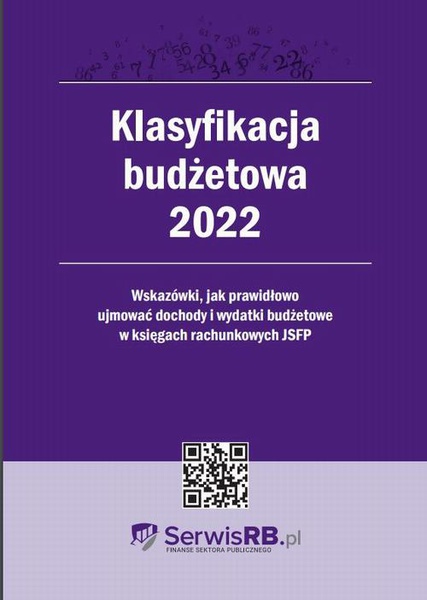 Okładka:Klasyfikacja budżetowa 2022 