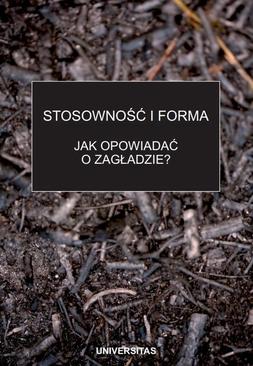 ebook Stosowność i forma. Jak opowiadać o zagładzie?