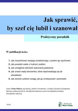 ebook Jak sprawić, by szef cię lubił i szanował