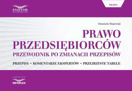 ebook Prawo przedsiębiorców. Przewodnik po zmianach przepisów