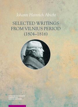 ebook Selected Writings from Vilnius Peroid (1804-1816)