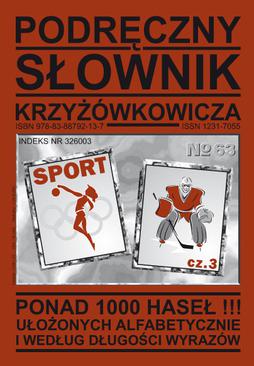 ebook Podręczny Słownik Krzyżówkowicza - Nr 63