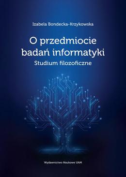 ebook O przedmiocie badań informatyki